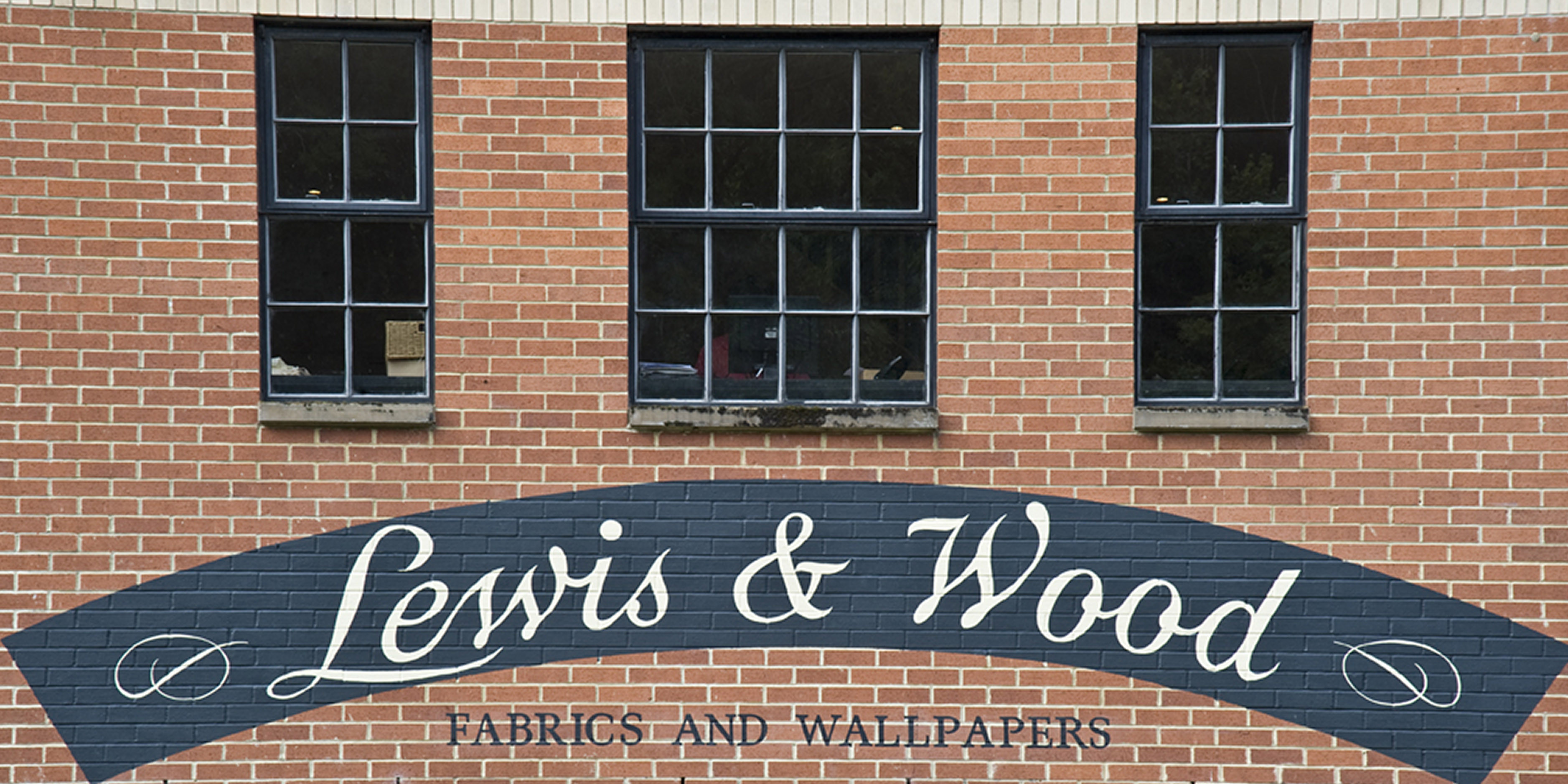 front exterior of Lewis and Wood Mill in Cotswolds