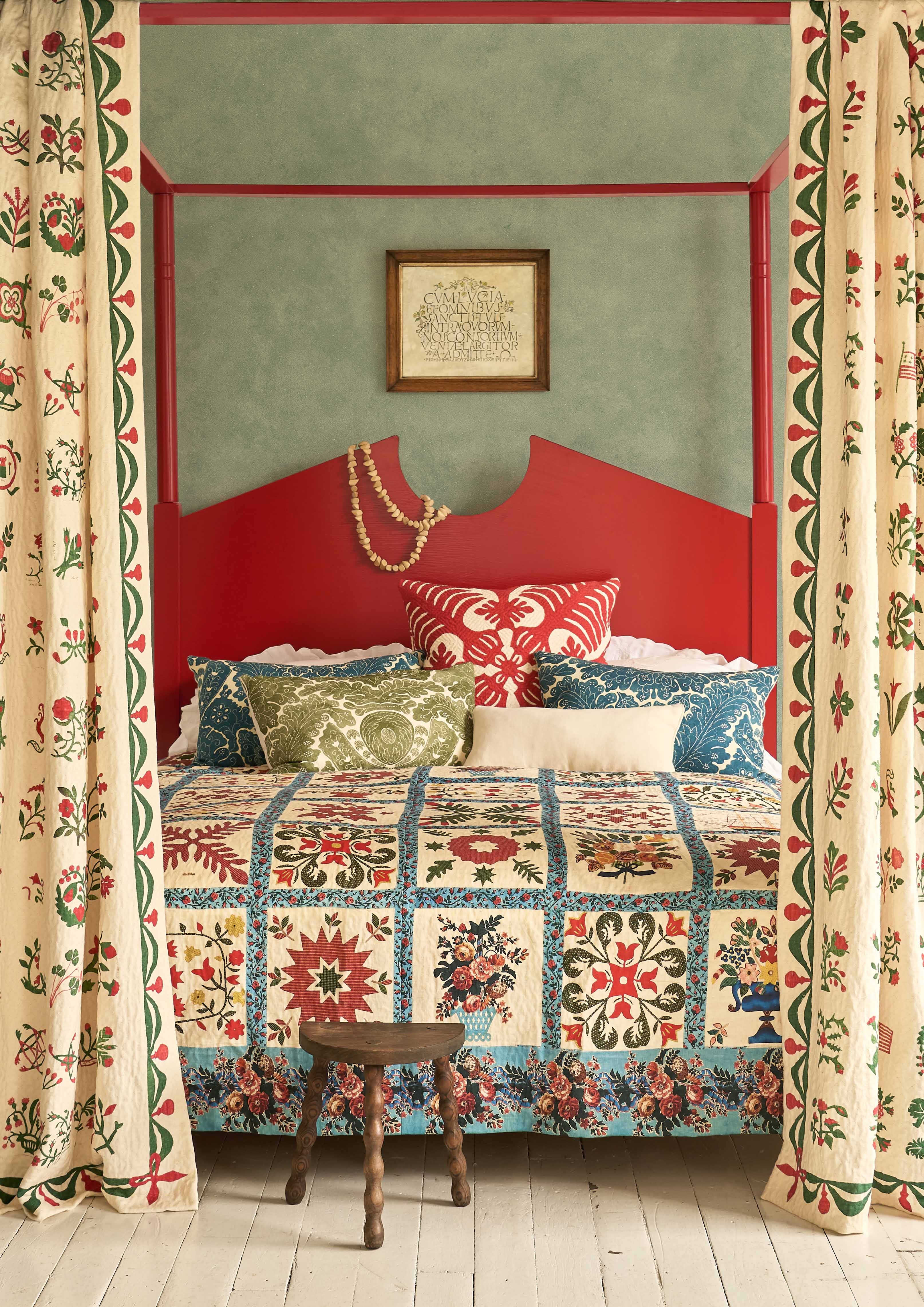 patchwork inspired bedroom lewis and wood